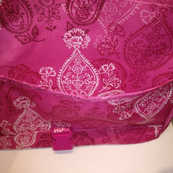 NWT Vera Bradley Messenger Bag in Stamped Paisley - Picture 7 of 8